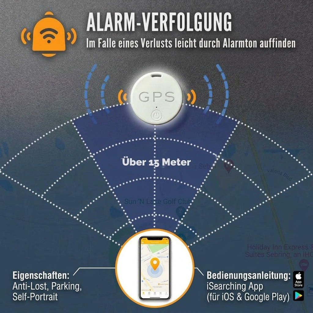 GPS tracker do auta – Magnetický mini tracker s lokalizací pomocí aplikace a alarmem pro vyhledání