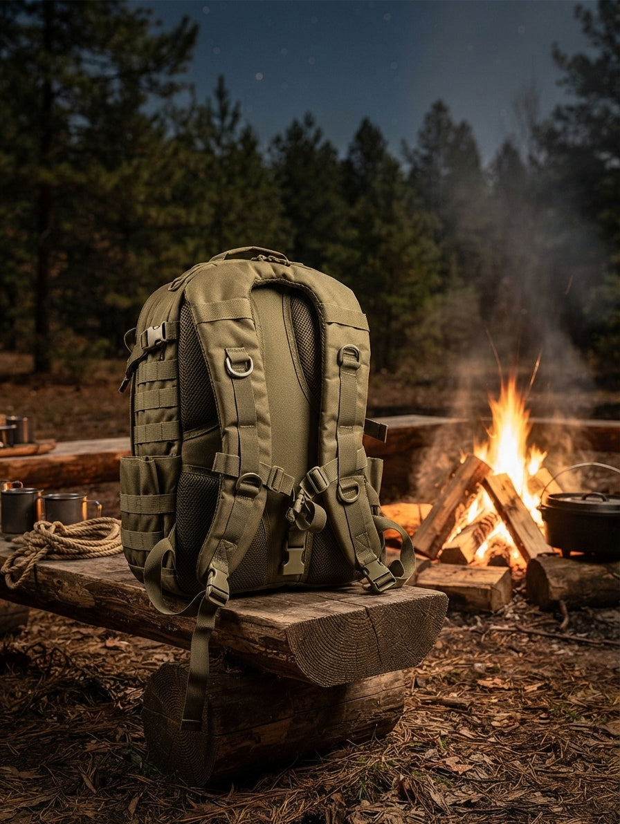 Sac à dos 30 L – déperlant, avec compartiment pour ordinateur portable et système de port ergonomique