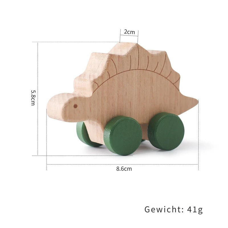 DinoHolz giocattolo per bambini – divertimento naturale per piccoli esploratori