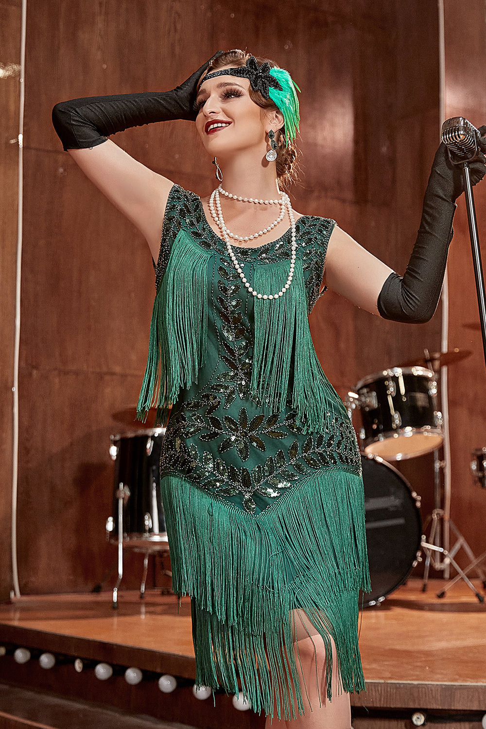 Glamouröses 20er Jahre Charleston Kleid - Amelia 7