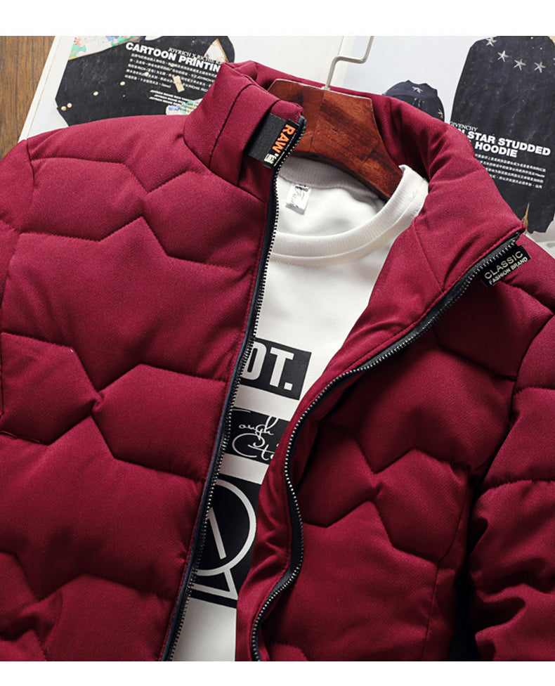 Herren Daunenjacke – Warm, Wetterfest & Leicht Isolierend für Winter