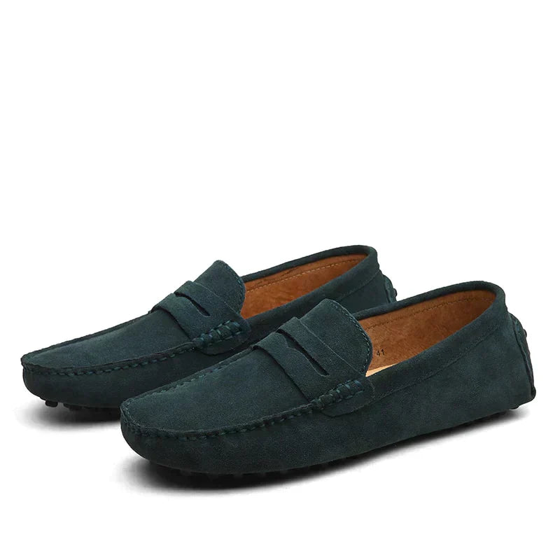 Edelmann – Mocassins de luxe pour hommes en cuir, élégants et confortables, antidérapants