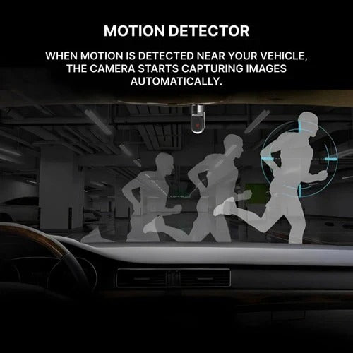 HD-autocamera met bewegingsdetector en parkeerbewaking 3