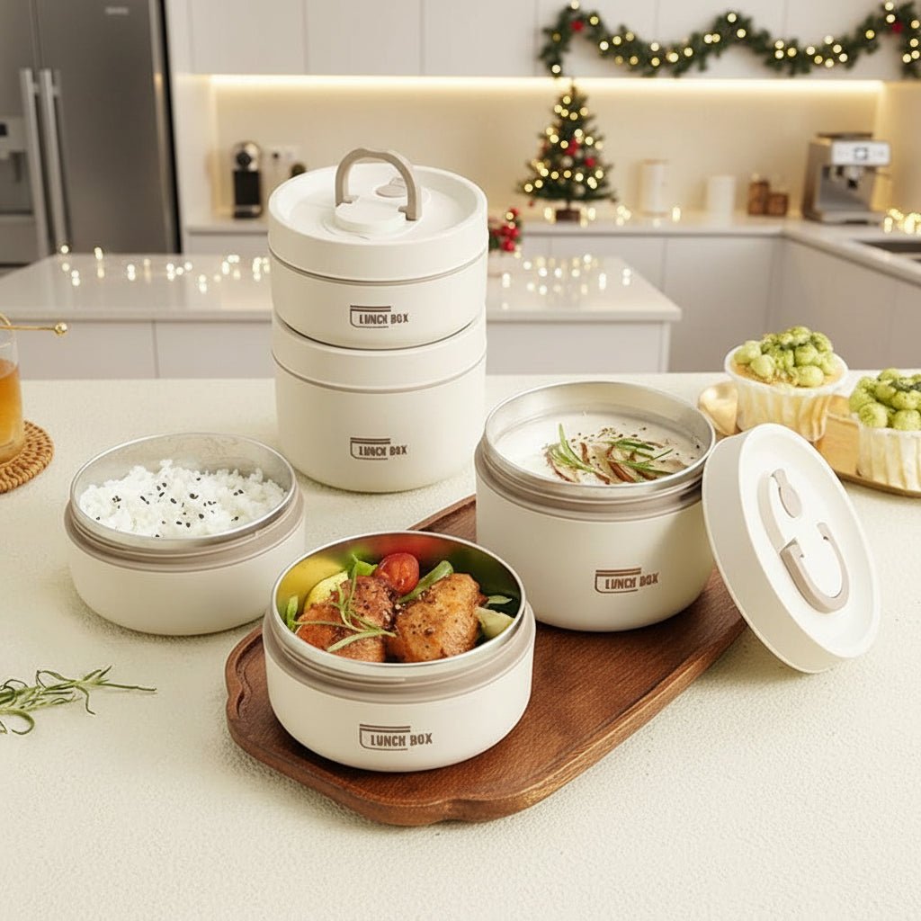 HEATLOX – Doppelwandige, isolierte Lunchbox für langanhaltende Wärmespeicherung 1