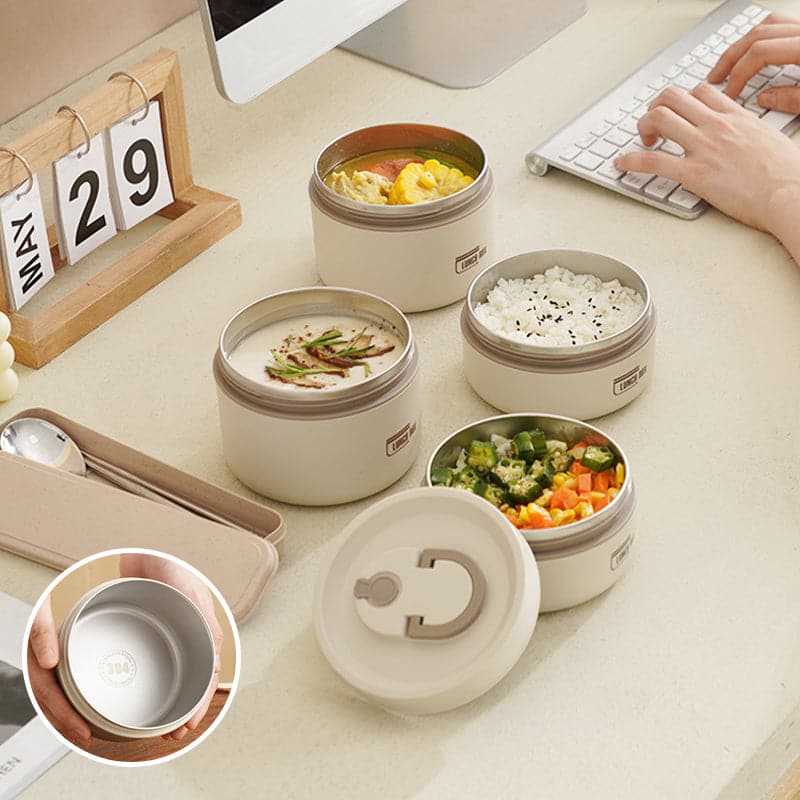 HEATLOX – Doppelwandige, isolierte Lunchbox für langanhaltende Wärmespeicherung 8