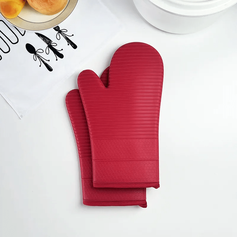 HEATSAFE – Non-slip silicone oven gloves for maximum heat protection 6
