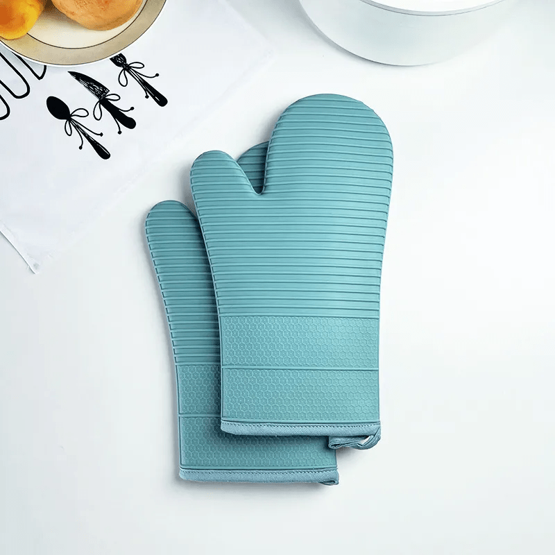 HEATSAFE – Non-slip silicone oven gloves for maximum heat protection 7