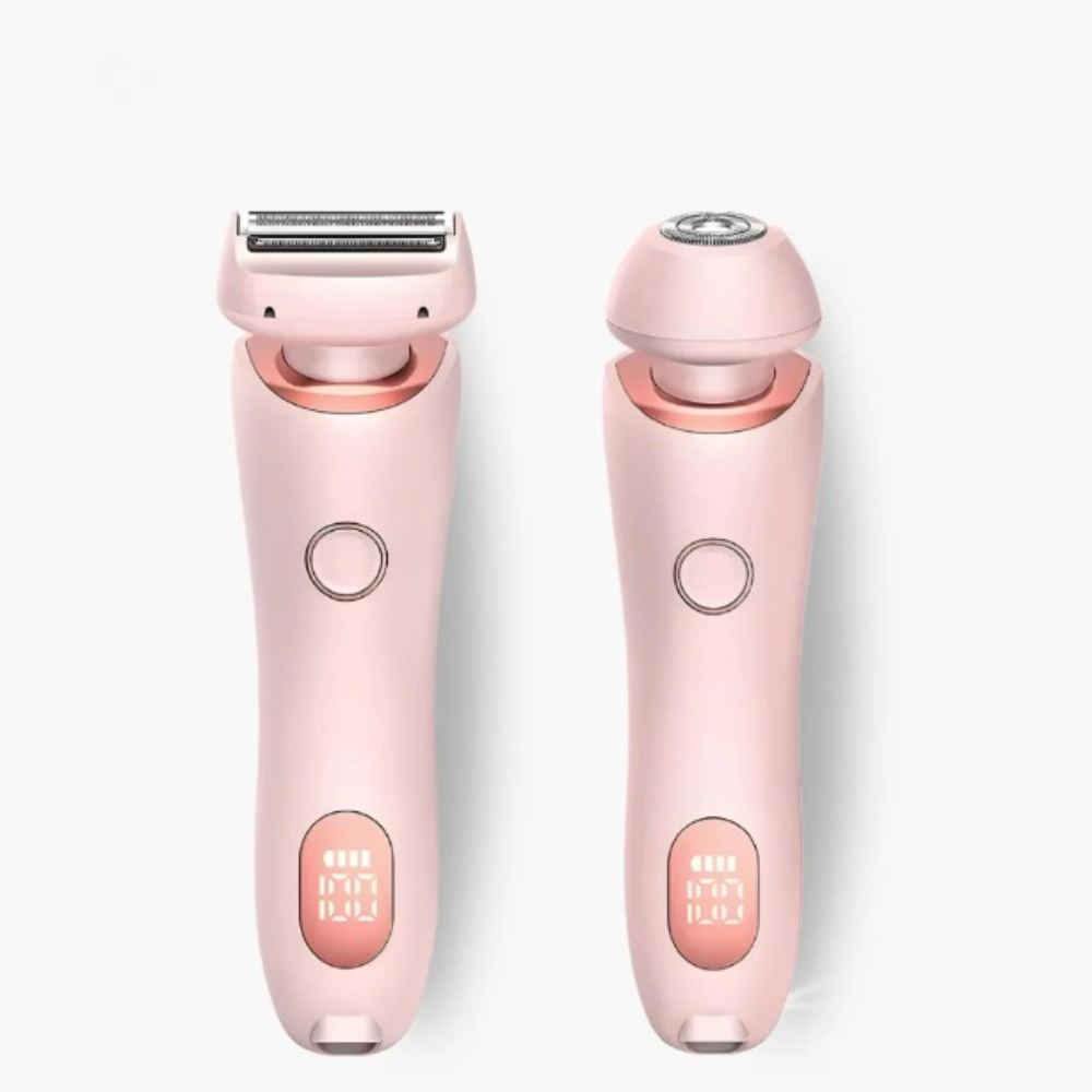 Rasoir Femme 2-en-1 – Épilation Douce et Efficace