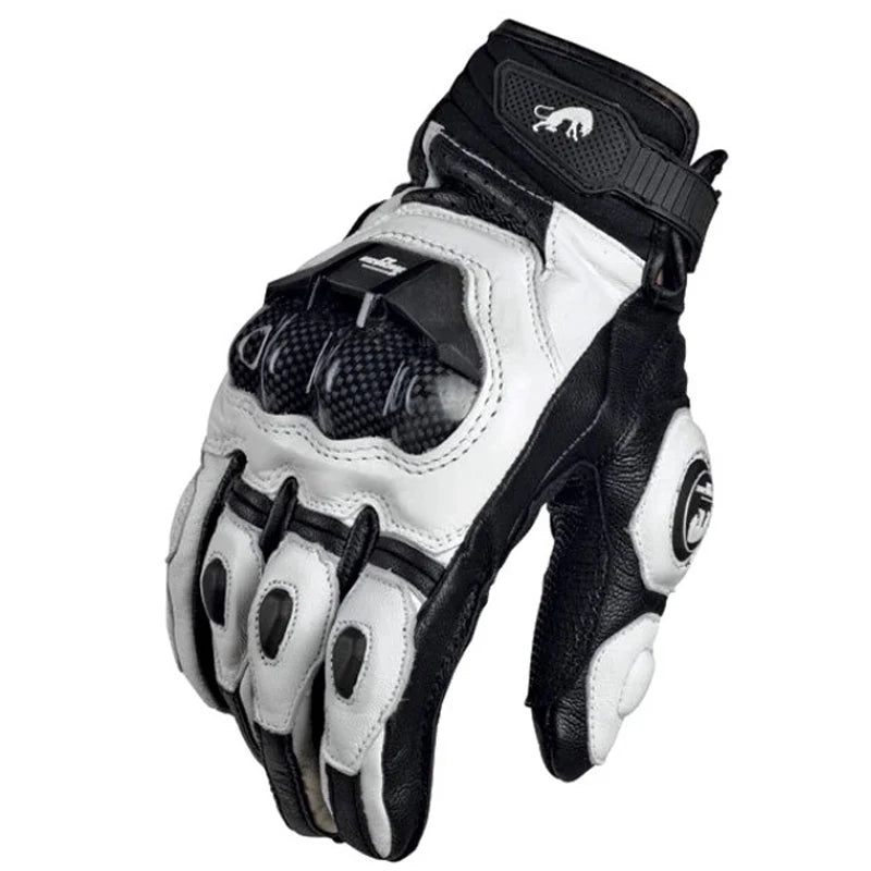 Motorradhandschuhe – Robuste Racing-Handschuhe mit Grip & Verstellbarem Riemen