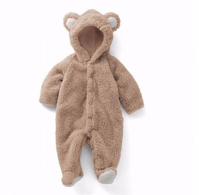 Tutina animale per neonati | Caldo completo per bambini per autunno e inverno