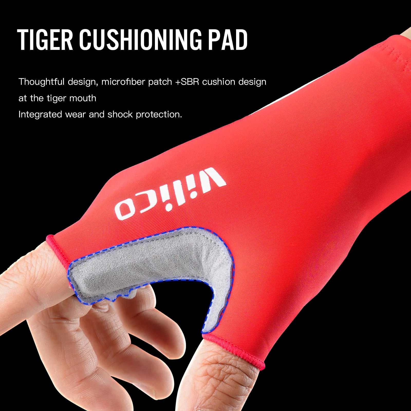 Halfvinger Fietshandschoenen met Antislip voor Racing en MTB, Ademend en Comfortabel 5