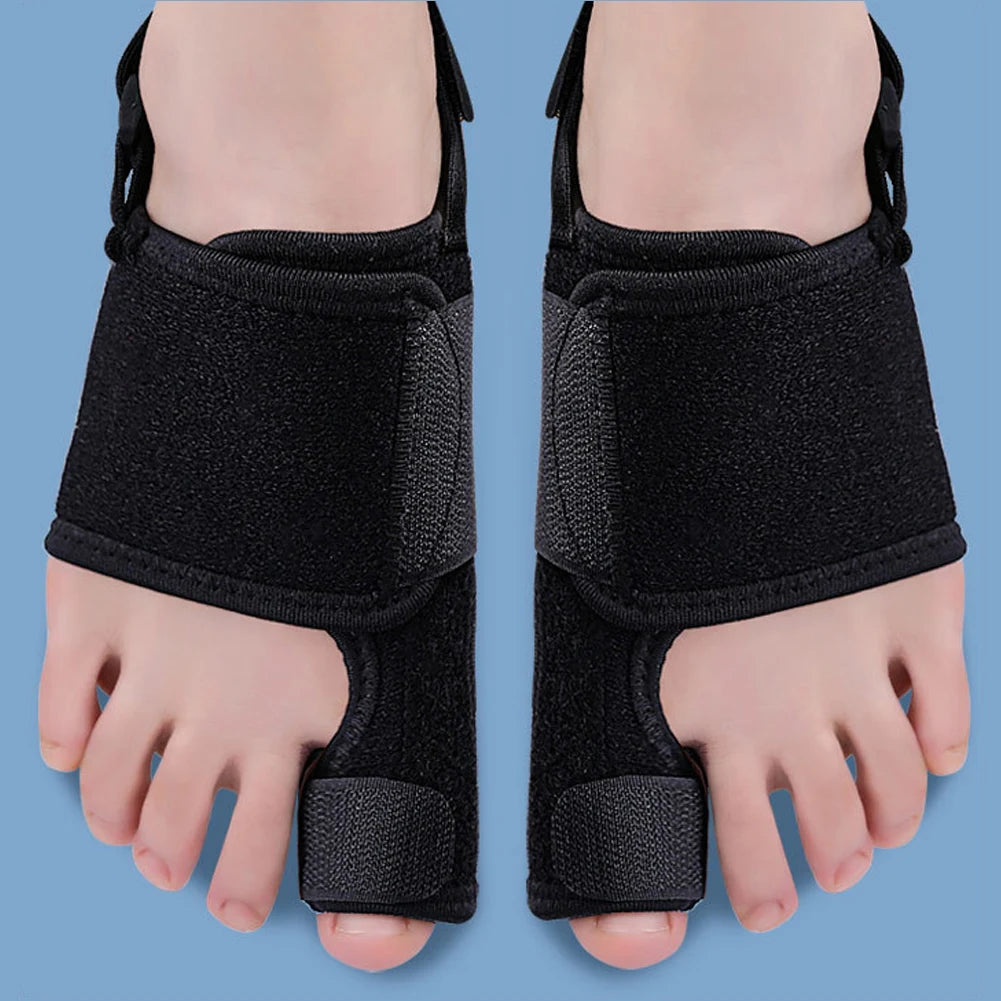 Hallux Valgus Korrektor – Orthopädische Zehenkorrektur mit Verstellbarem Riemen, Atmungsaktiv und Hautfreundlich 1