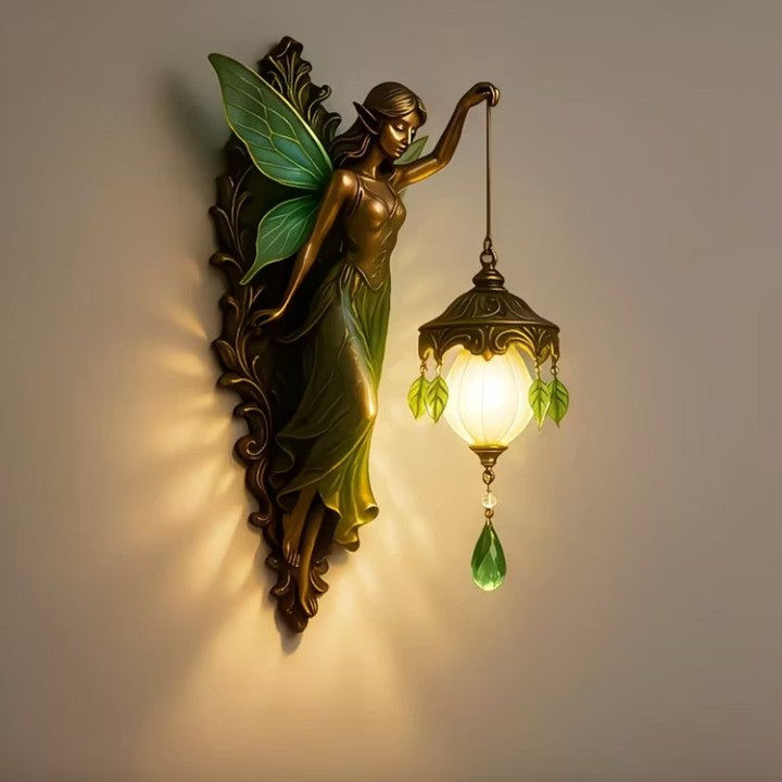 Handgefertigte LED-Wandleuchte für Kinderzimmer mit Märchenmotiven, kabellos 0