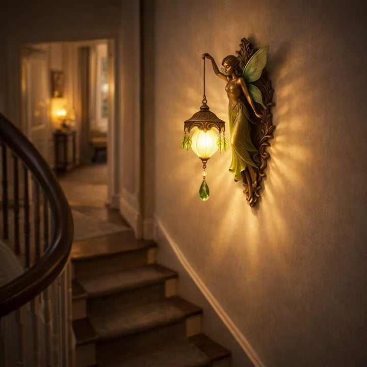Handgefertigte LED-Wandleuchte für Kinderzimmer mit Märchenmotiven, kabellos 5