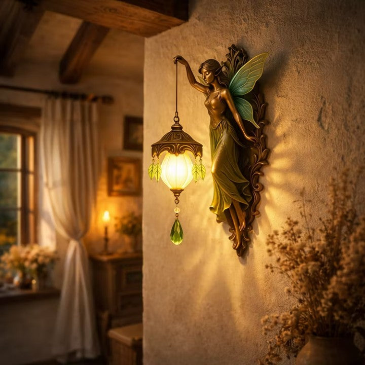 Handgefertigte LED-Wandleuchte für Kinderzimmer mit Märchenmotiven, kabellos 7