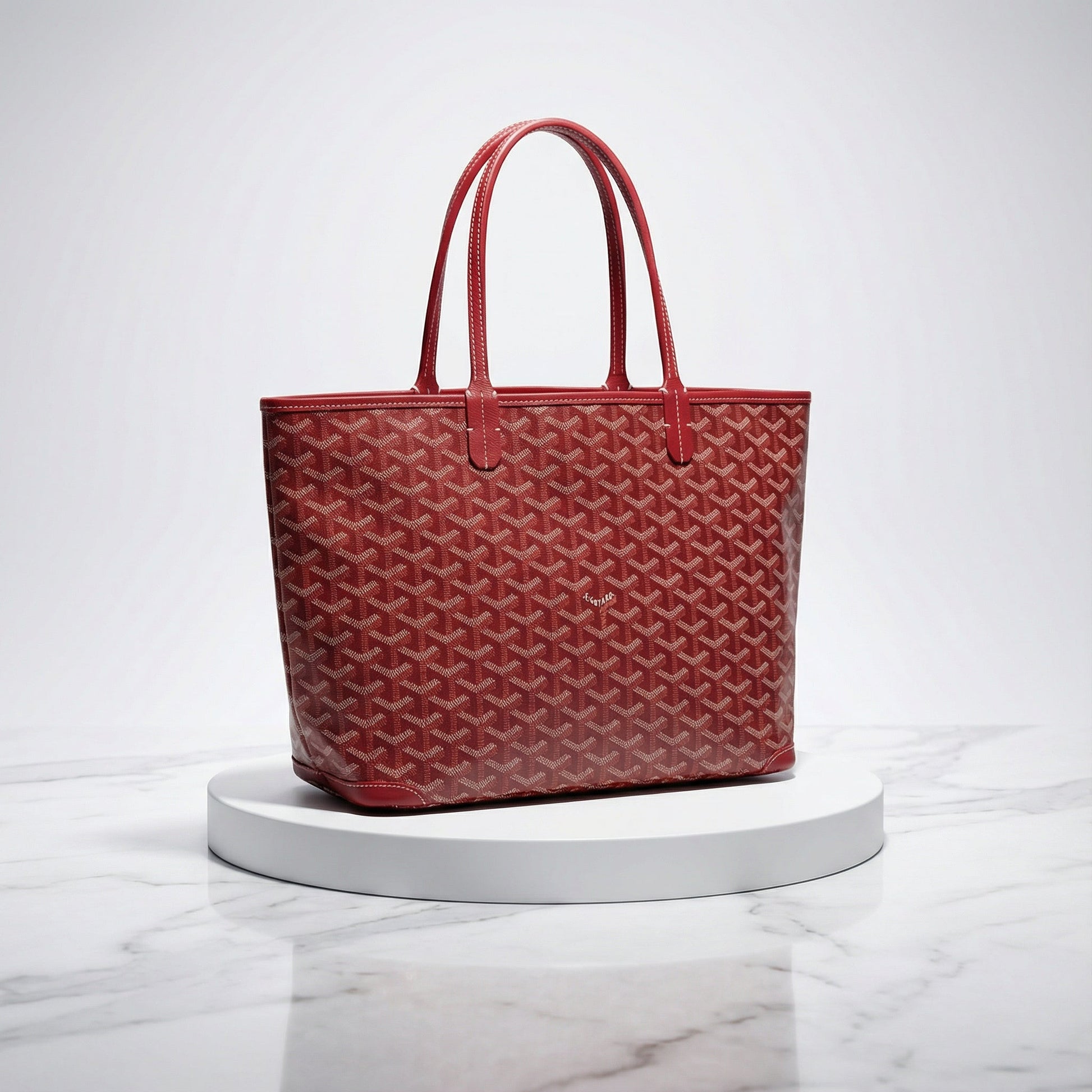 Handtasche Damen aus Kunstleder mit Struktur, Praktische Fächer, Zeitloses Design 2