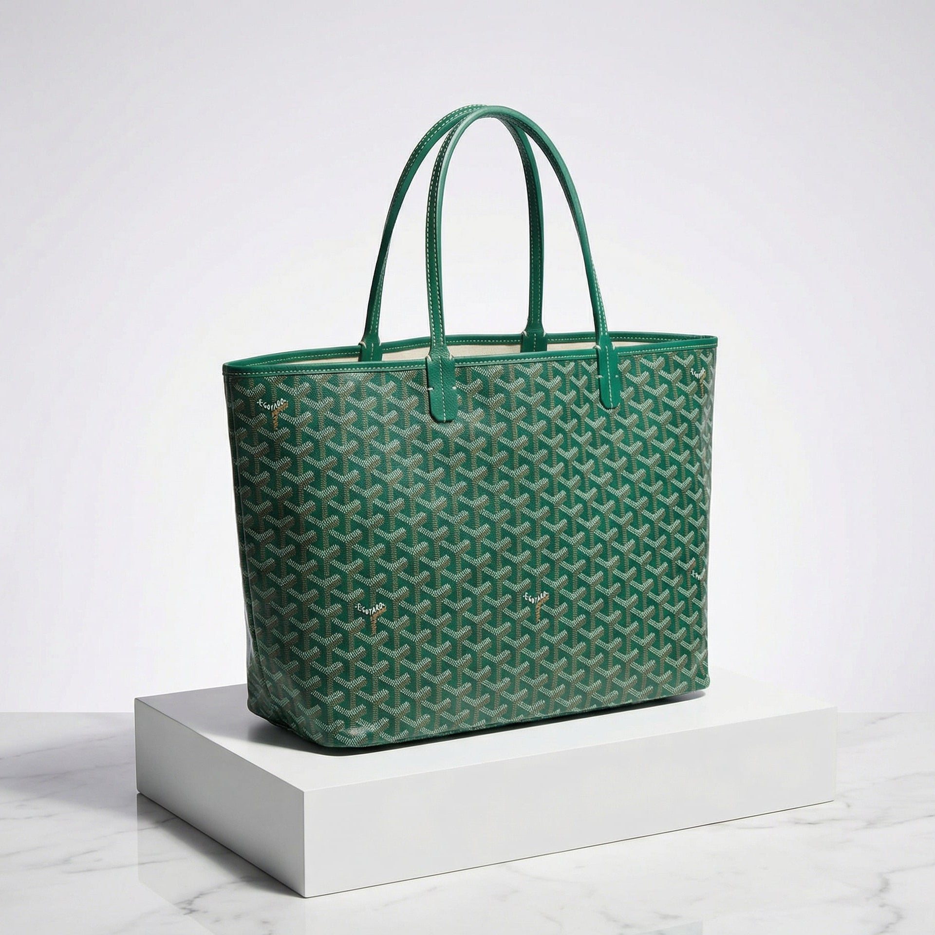 Handtasche Damen aus Kunstleder mit Struktur, Praktische Fächer, Zeitloses Design 3