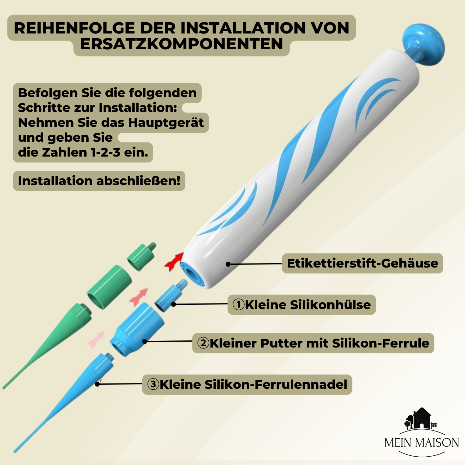 Hautpflegestift – Präzise Anwendung & kompaktes Design für die Anwendung zu Hause 2