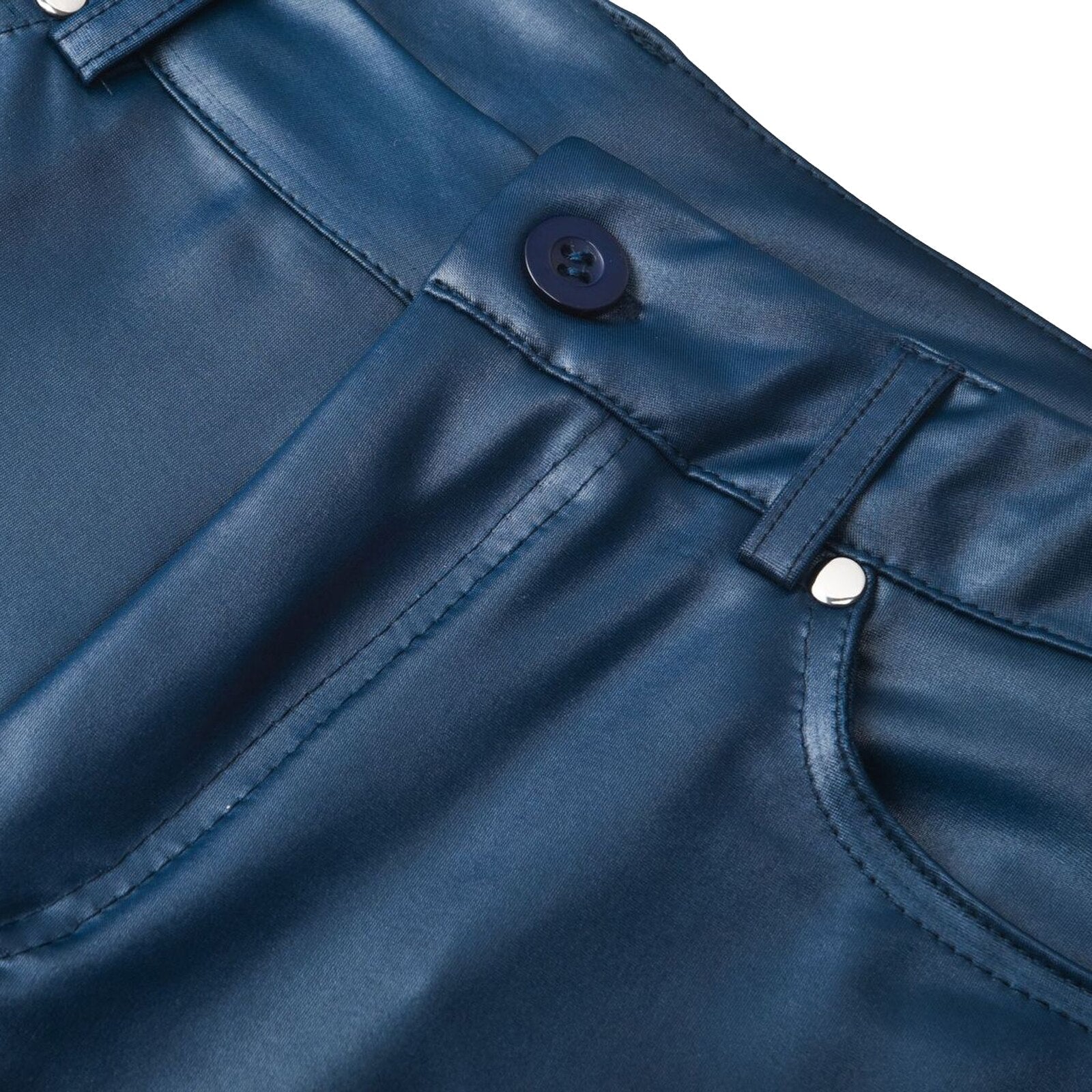 Bolendo Lexi pantalon en cuir stretch