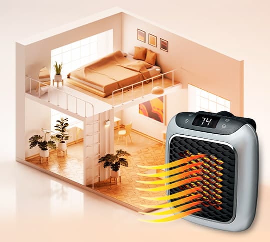 HeatPulse Tragbare Heizung 1