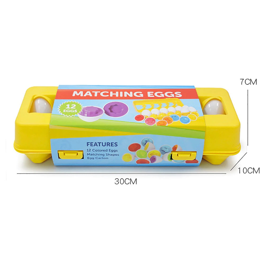 Puzzle créatif d'œufs pour enfants - Set de puzzle EggCiting