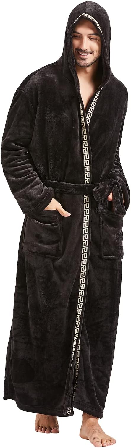 Herren-Sommer-Bademantel aus leichtem Fleece – James 0