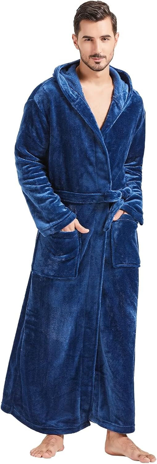 Herren-Sommer-Bademantel aus leichtem Fleece – James 1
