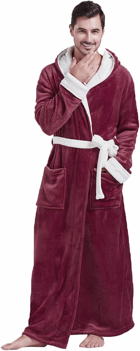 Herren-Sommer-Bademantel aus leichtem Fleece – James 10