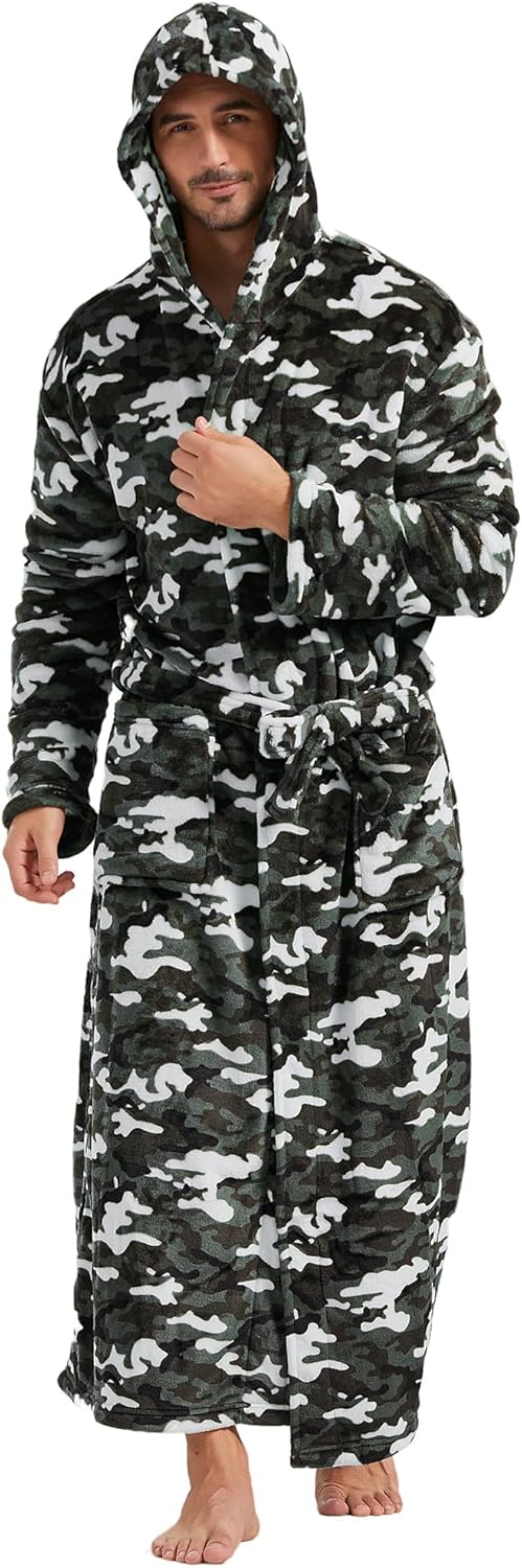 Herren-Sommer-Bademantel aus leichtem Fleece – James 12