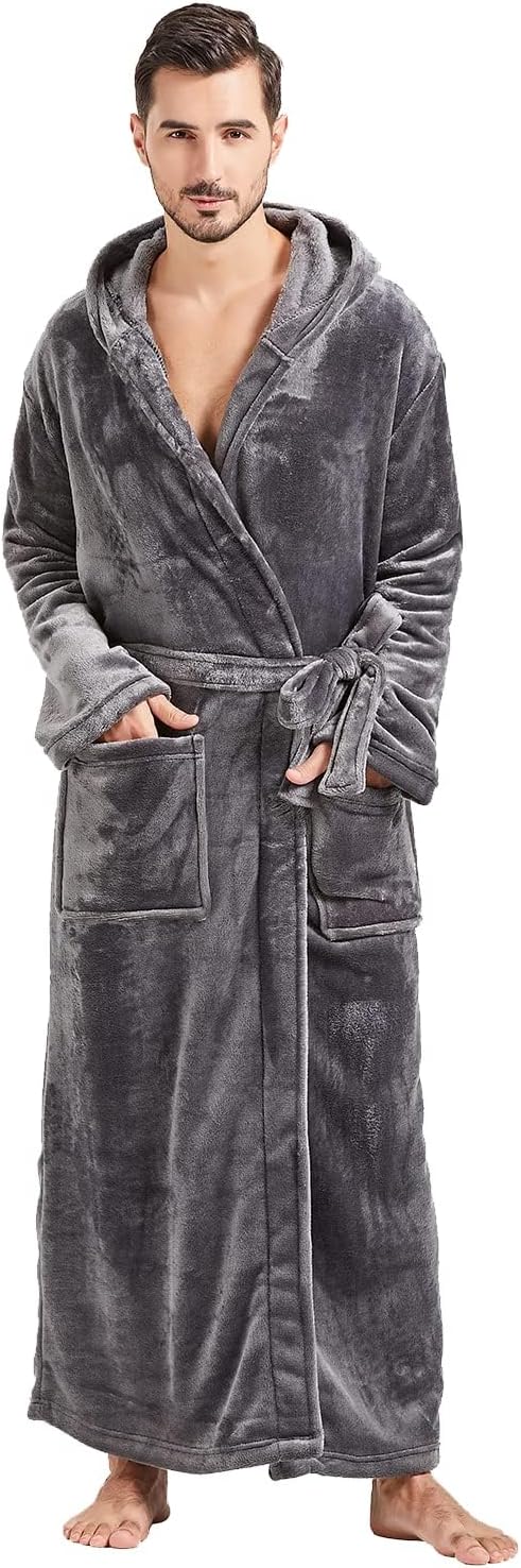 Herren-Sommer-Bademantel aus leichtem Fleece – James 14