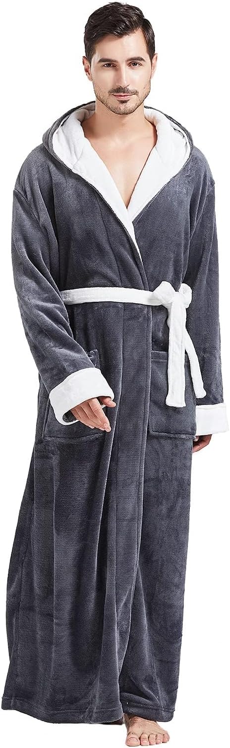 Herren-Sommer-Bademantel aus leichtem Fleece – James 15
