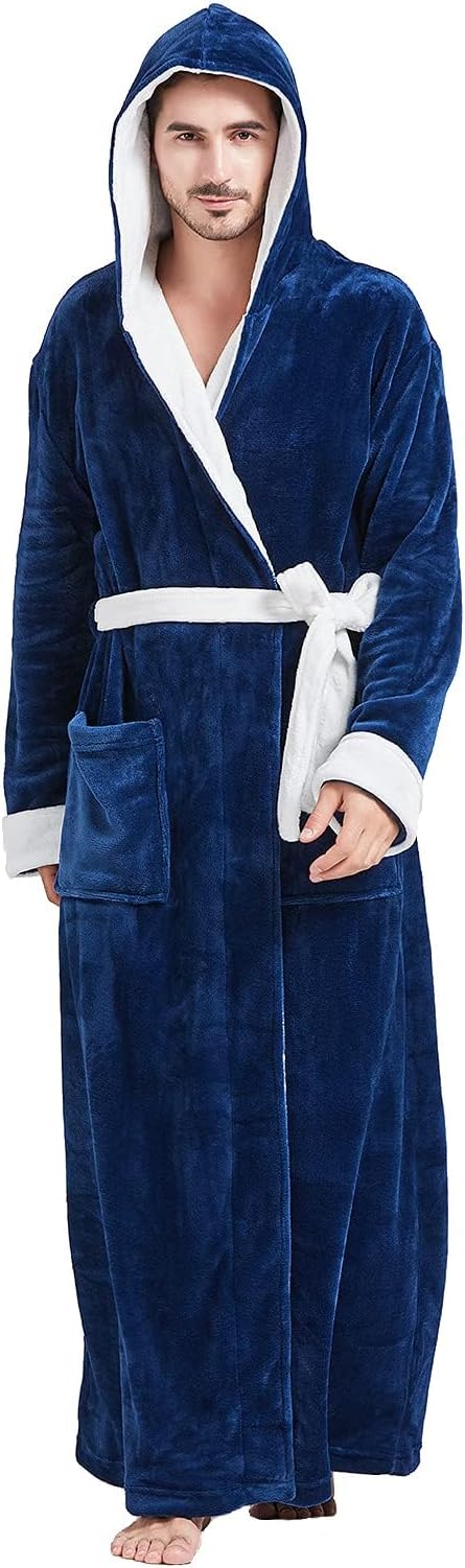 Herren-Sommer-Bademantel aus leichtem Fleece – James 17