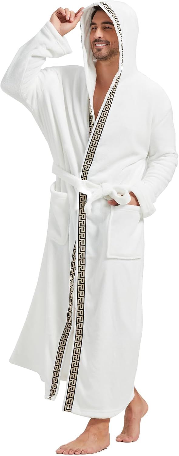 Herren-Sommer-Bademantel aus leichtem Fleece – James 5