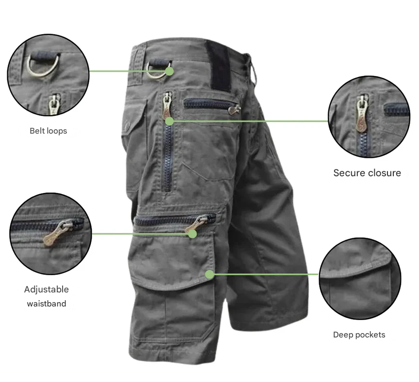 Herren Cargo Shorts - TrailTrek 4