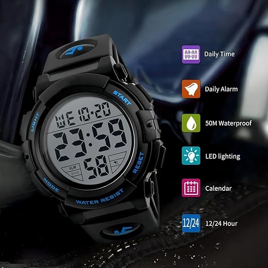 Herren Wasserdichte Digitale Sportuhr – Martin 2