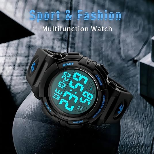 Herren Wasserdichte Digitale Sportuhr – Martin 5
