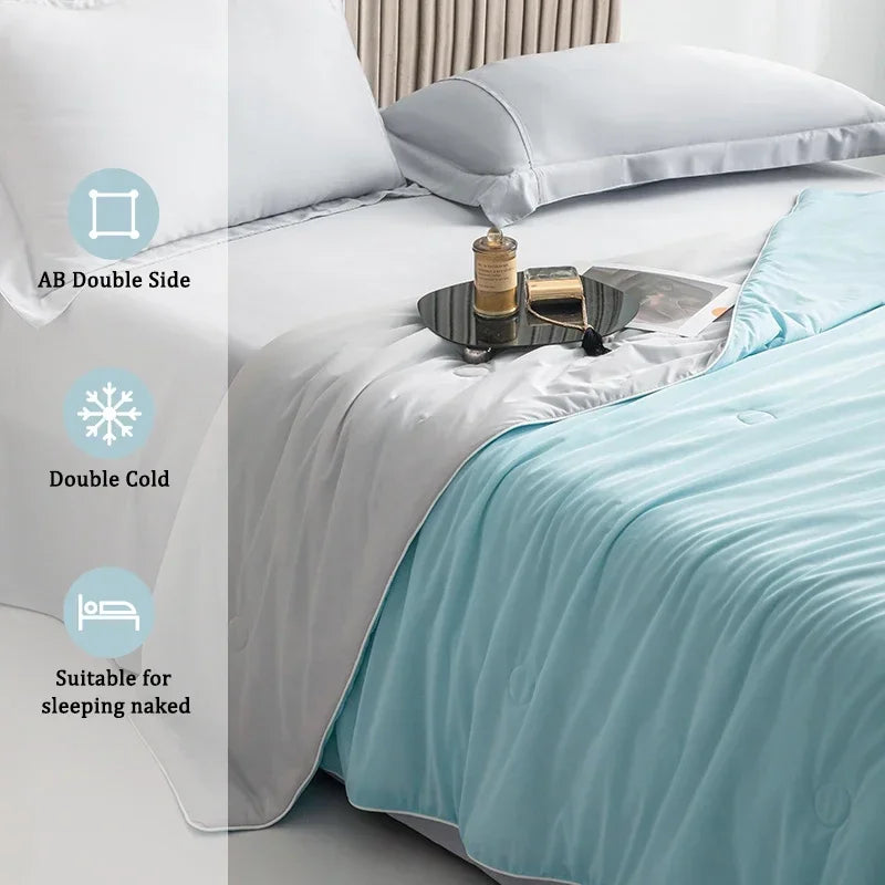 Bolendo SleepCool – Couverture Rafraîchissante pour un Sommeil Agréable par Temps Chaud