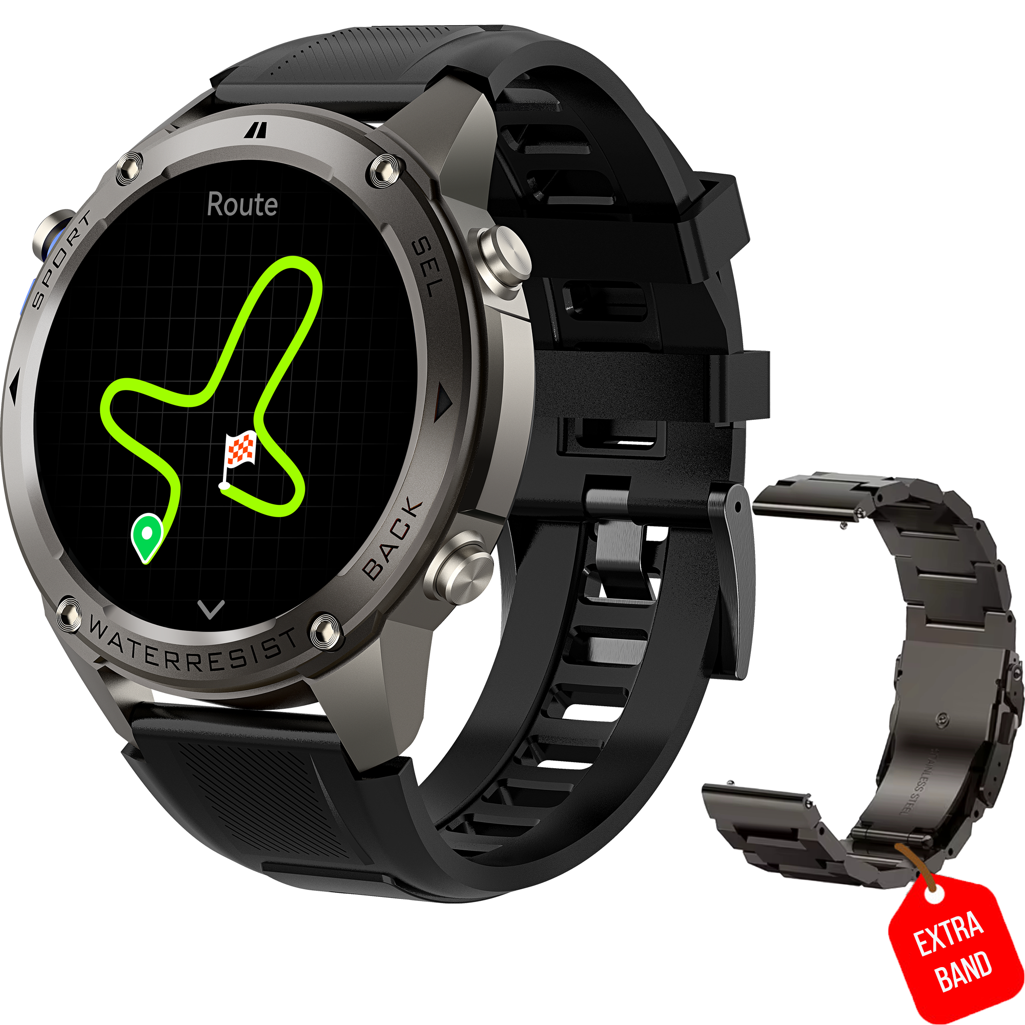 Synyq Ultra GPS Pro inteligentné hodinky pre mužov – 1,43" AMOLED a GPS funkcia