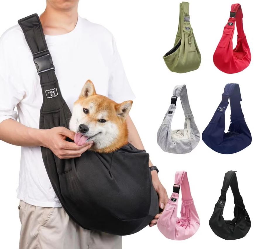 Hundeskuldertaske til små hunde | Sikker og behagelig transport plus