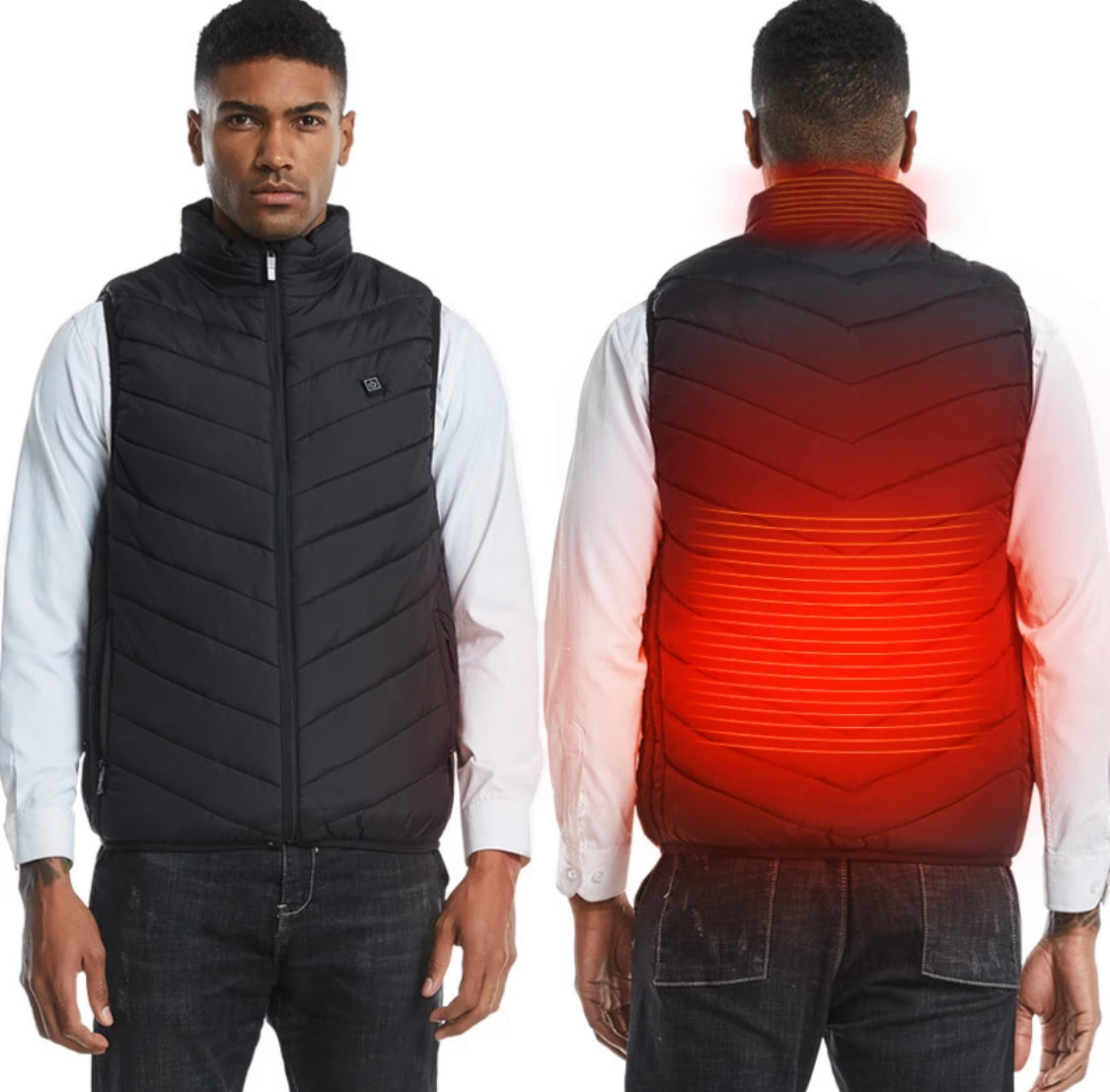 Devako vyhrievateľná teplá vesta – komfort a teplo na studené dni