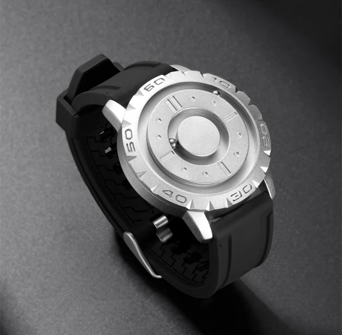 Devako magnetická guľôčková hodinky Quartz - elegantné hodinky s inovatívnym mechanizmom