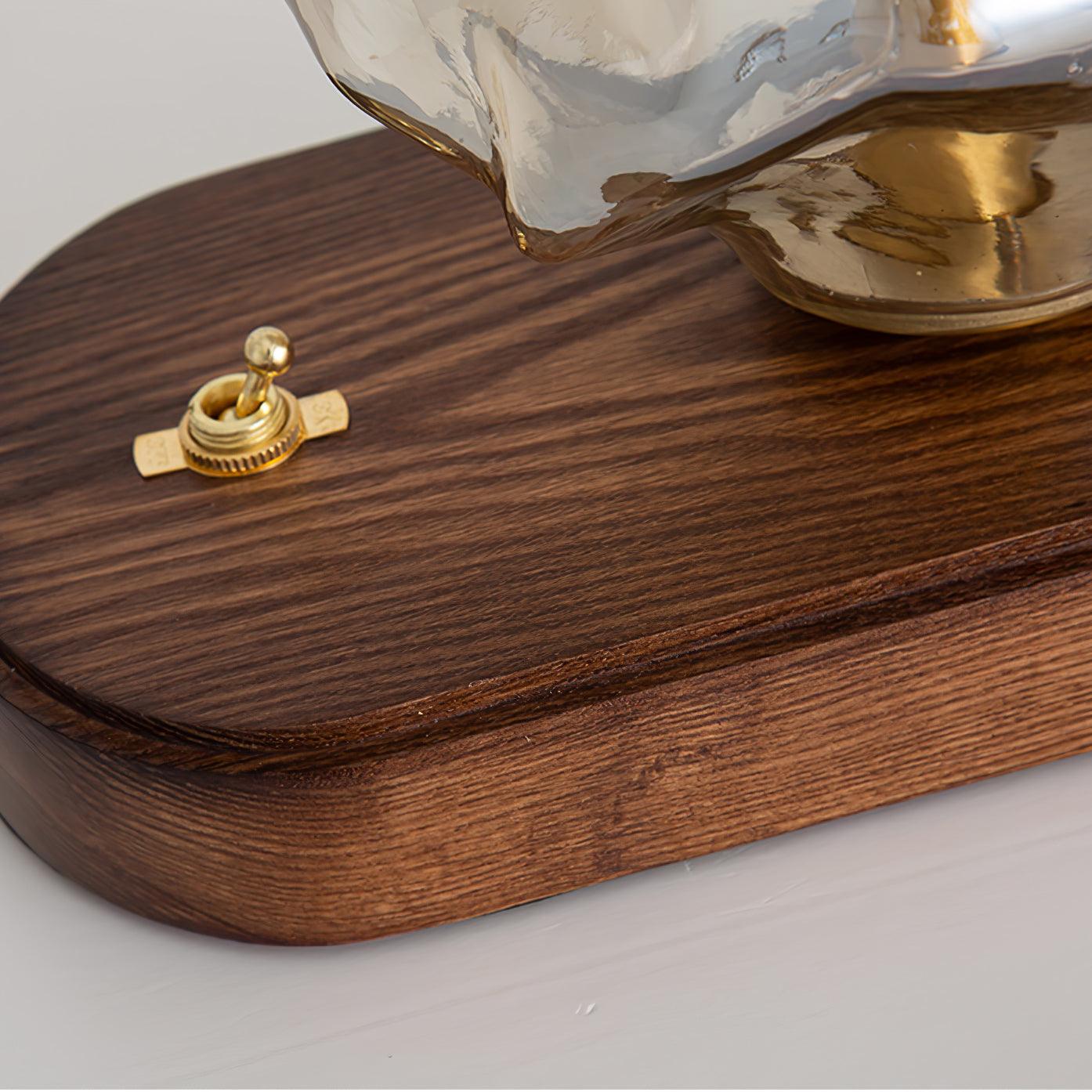 FrostedGlass - Lampe de table raffinée