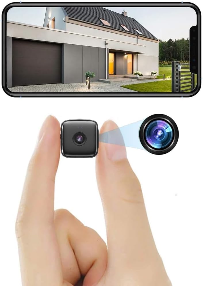 Innenkamera 1080P Full HD mit Nachtsicht, Bewegungserkennung und WLAN-Zugriff 0