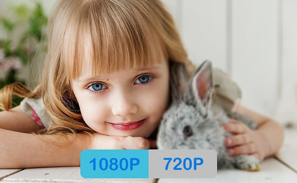 Innenkamera 1080P Full HD mit Nachtsicht, Bewegungserkennung und WLAN-Zugriff 3