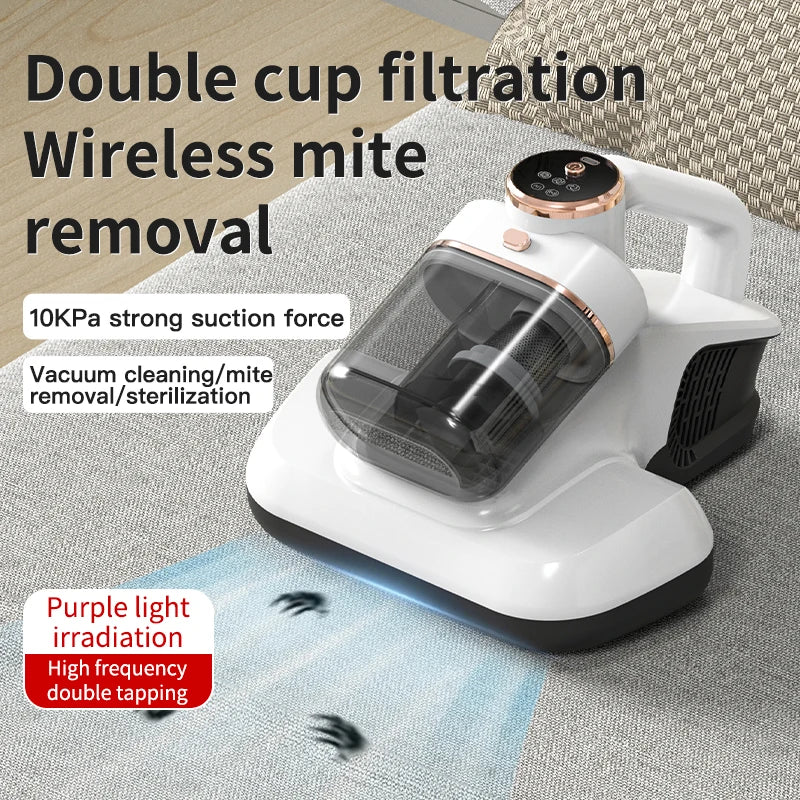 PureClean – Inteligentný odstraňovač roztočov Dual Cup, 3-stupňový, kompaktný