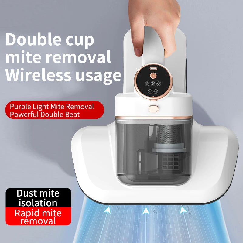 PureClean – Inteligentný odstraňovač roztočov Dual Cup, 3-stupňový, kompaktný
