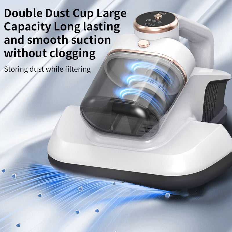 PureClean – Inteligentný odstraňovač roztočov Dual Cup, 3-stupňový, kompaktný