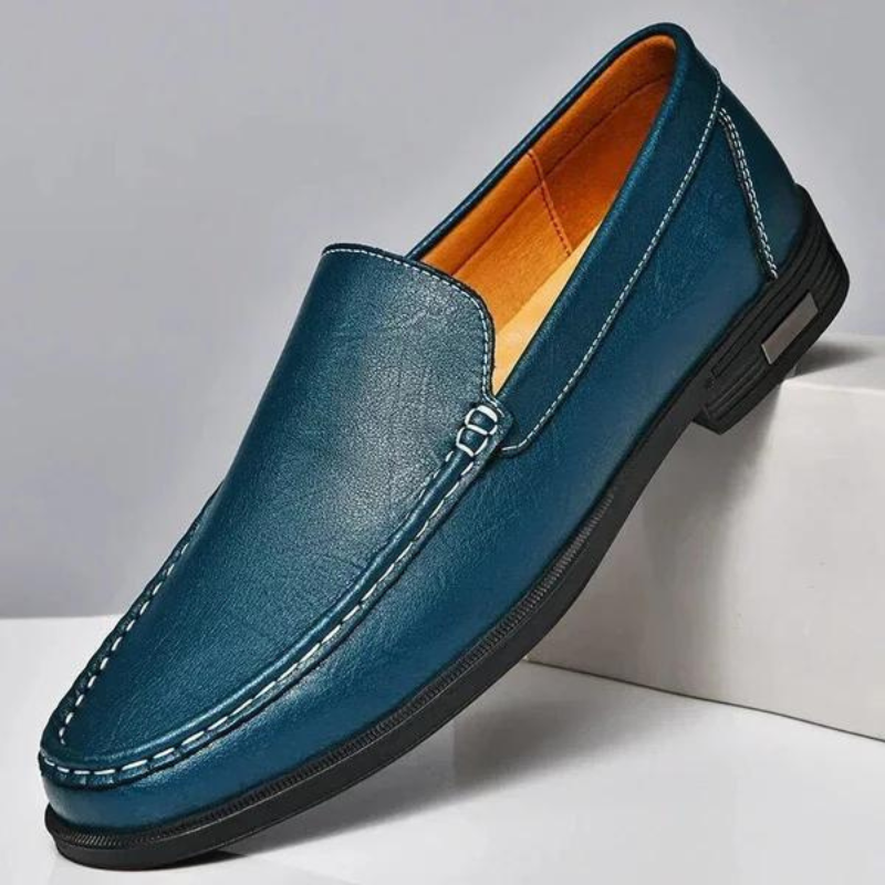 Italienische Slipper aus echtem Leder – Emilio 0