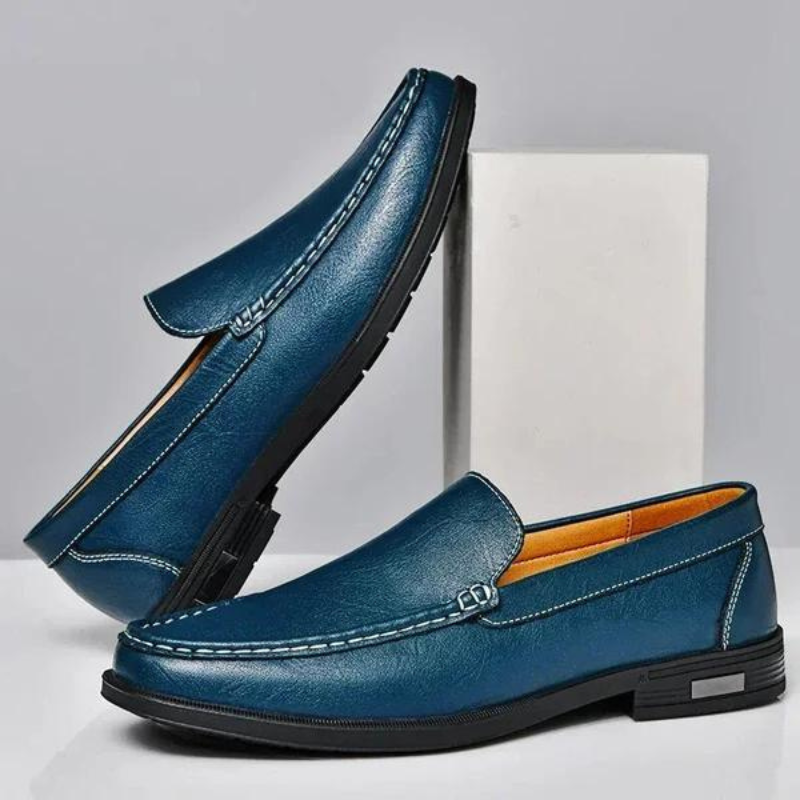 Italienische Slipper aus echtem Leder – Emilio 2