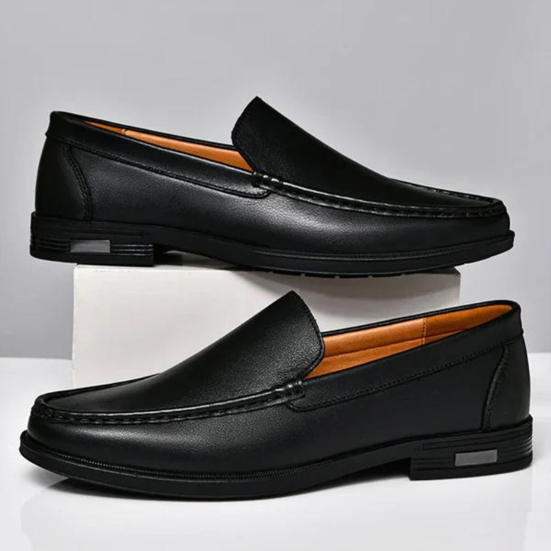 Italienische Slipper aus echtem Leder – Emilio 3